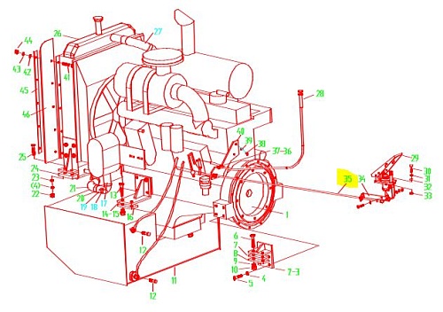 Трос газа 250900171/(L-1м 83см ,шаровые наконечники) LW300F Трос газа 250900171/(L-1м 83см ,шаровые наконечники) LW300F