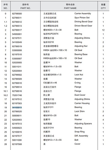 Подшипник 54100013/31311 Подшипник 54100013/31311