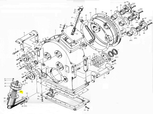 Фильтр трансмиссии WL-100x100-J (с наружной резьбой) VR Фильтр трансмиссии WL-100x100-J (с наружной резьбой) VR